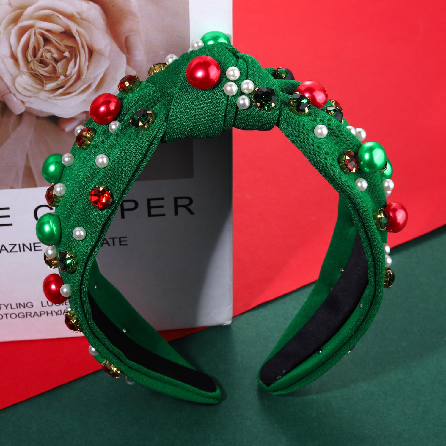 Fasce di perle finte, Cerchietto Bride, Cerchietto per Capelli con Perle Bianche, Accessori Bride, Decorazioni Sposa per Matrimoni, Addio al Celibato e Serate con Amiche