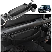 Suzuki Jimny Nomad Jimny JC74 Drink Holder Addition Center Console Storage Tray Jimny JC74 Console Box Vehicle-Specific Design Jimny Nomad Accessory JC74 Interior Parts Easy Installation