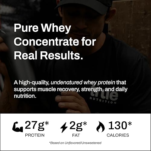 Miniatura 3 de True Nutrition - Concentrado de proteína de suero - 100% proteína de suero en polvo - Polvo de proteína baja en carbohidratos de acción rápida con