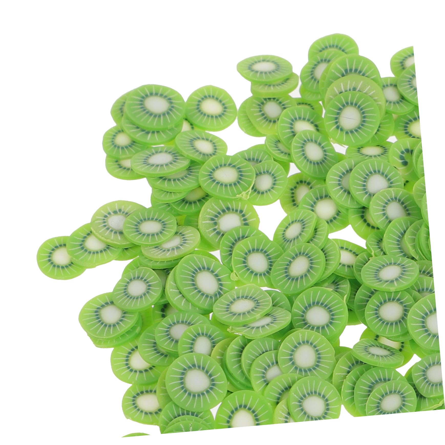 Veemoon Tranches d'Argile Polymère 12 Boîtes Fruits Colorés Accessoires DIY Breloques