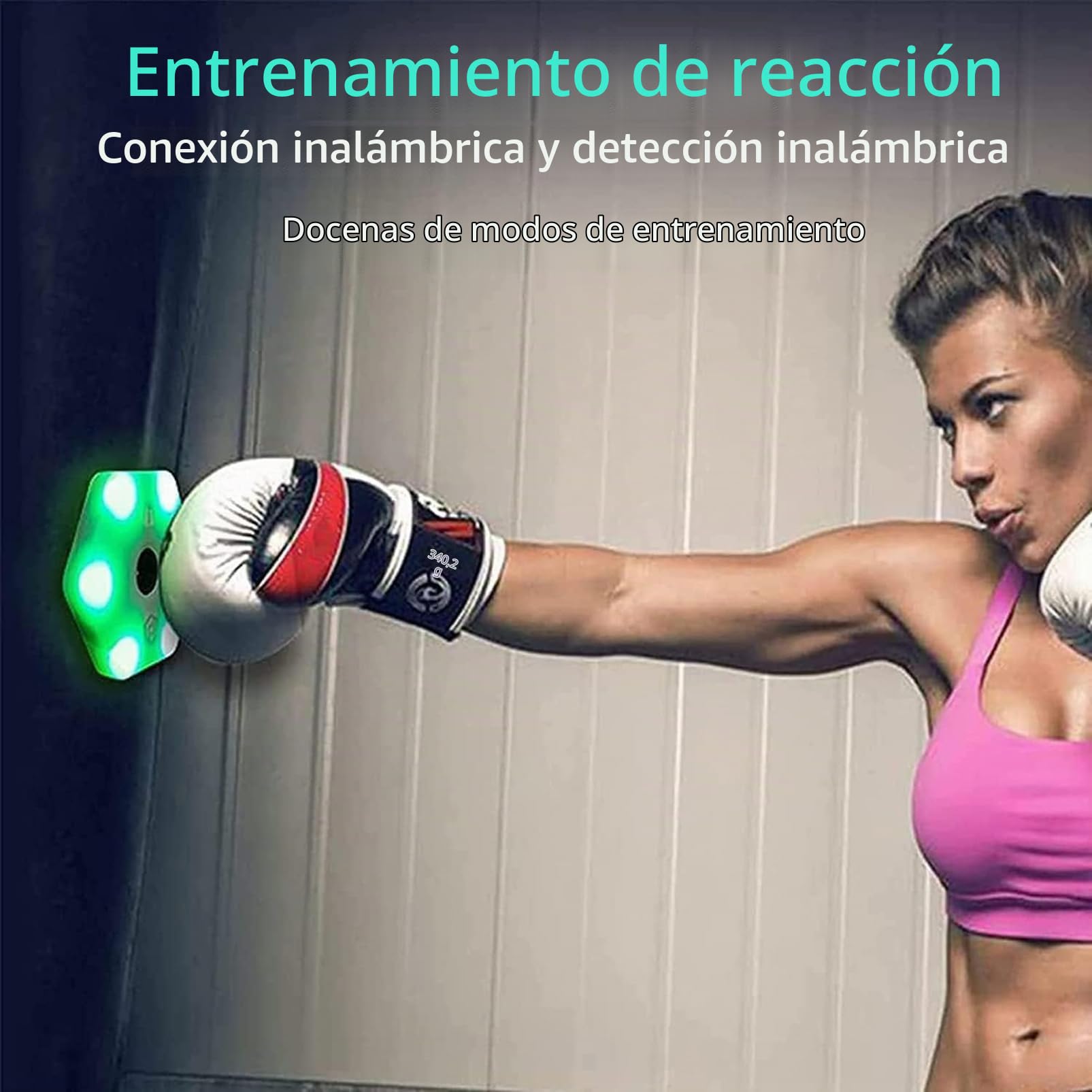 Luces De Entrenamiento De Reacción, Luces De Entrenamiento De Agilidad De Velocidad De Conectividad De Aplicaciones, Luz De Fitness De Agilidad para Todos Los Deportes, Mejora Los Reflejos