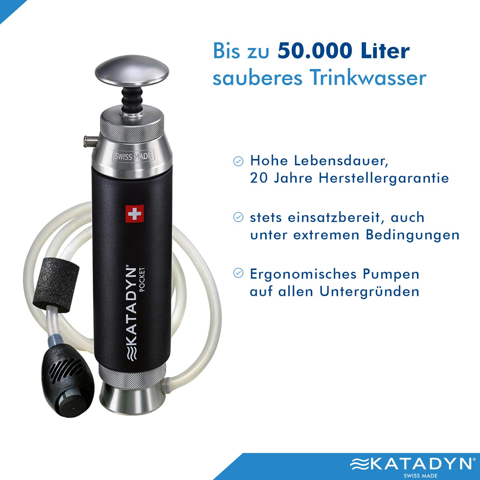 Katadyn Pocket Tactical Wasserfilter