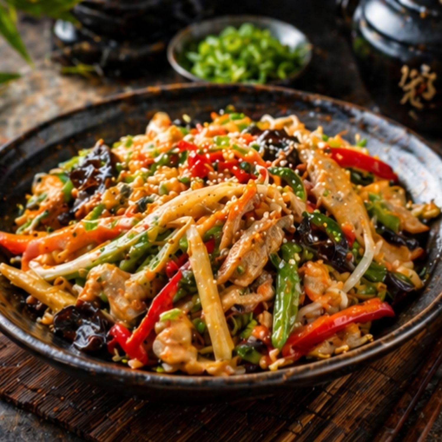 Lot 6x Légumes pour wok Chao’an 330g – Format familial – Mélange de légumes asiatiques pour cuisine rapide