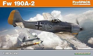Eduard EDK82146 Kit 1:48 Profipack-Focke Wulf Fw 190A-2 Model, Various