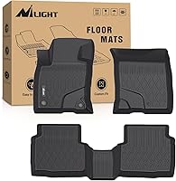 Vista 32 de Nilight Alfombrillas de TPE para Ford F-150 F150 Lightning SuperCrew Cab asientos de cabina 2015 2016 2017 2018 2019 2020 2021 2022 2023 2024 2025