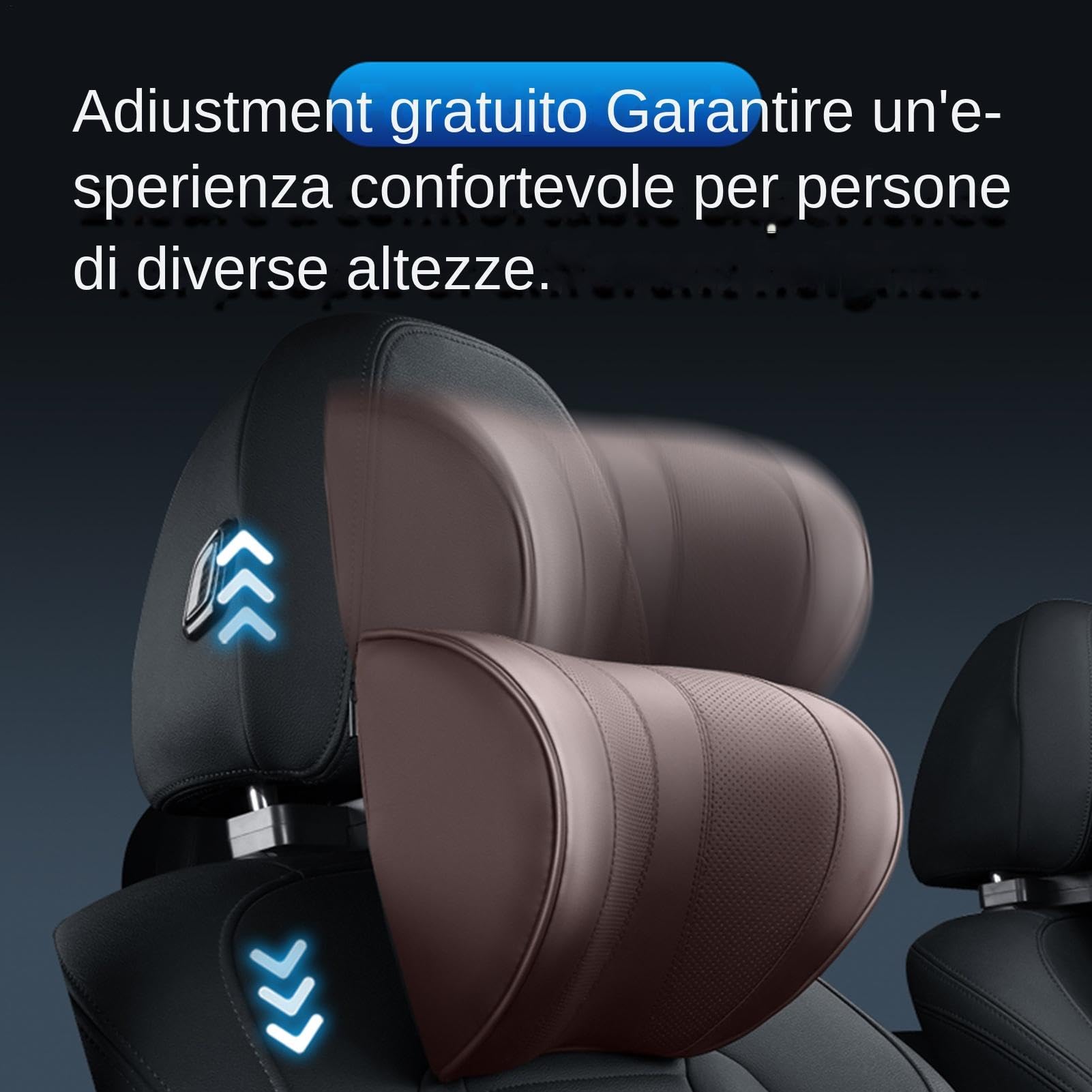 Almohadas desnudas para el coche - almohada para viajes en coche