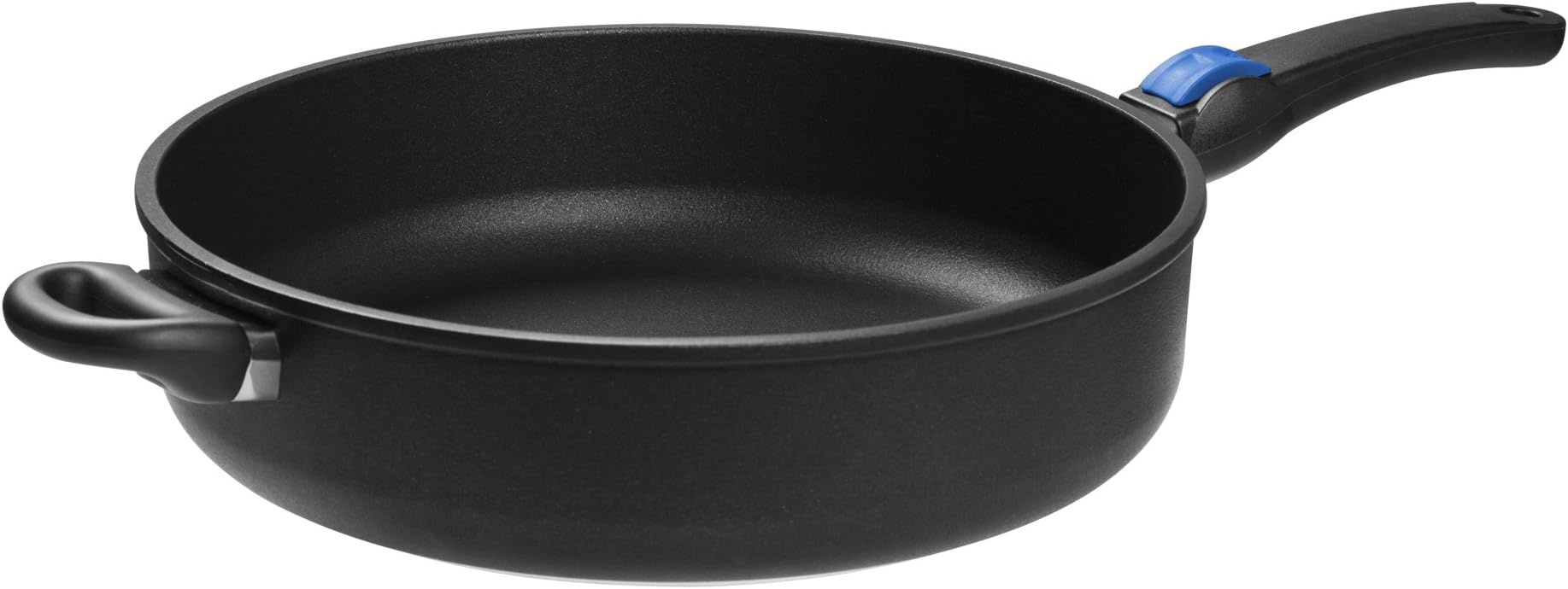 SKK Cast Iron Titan Durit Resist sauté pan 32 cm Removable handle black
