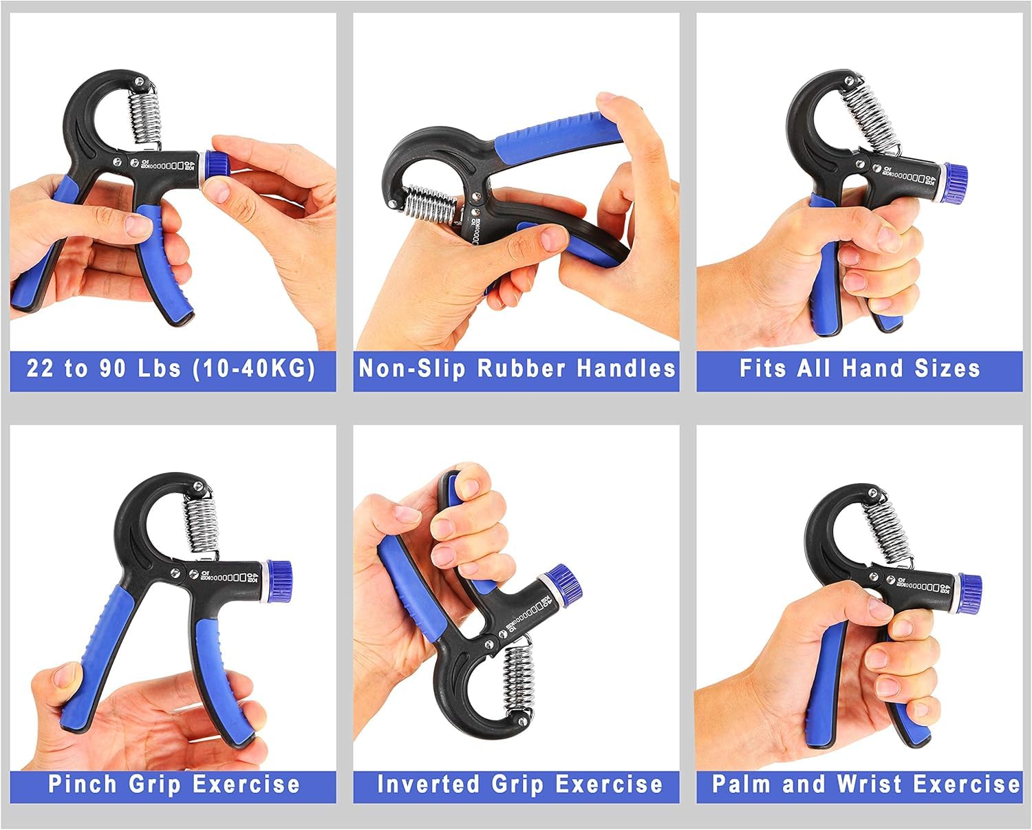 Amazon | グリップストレングストレーナー ハンドグリッパー