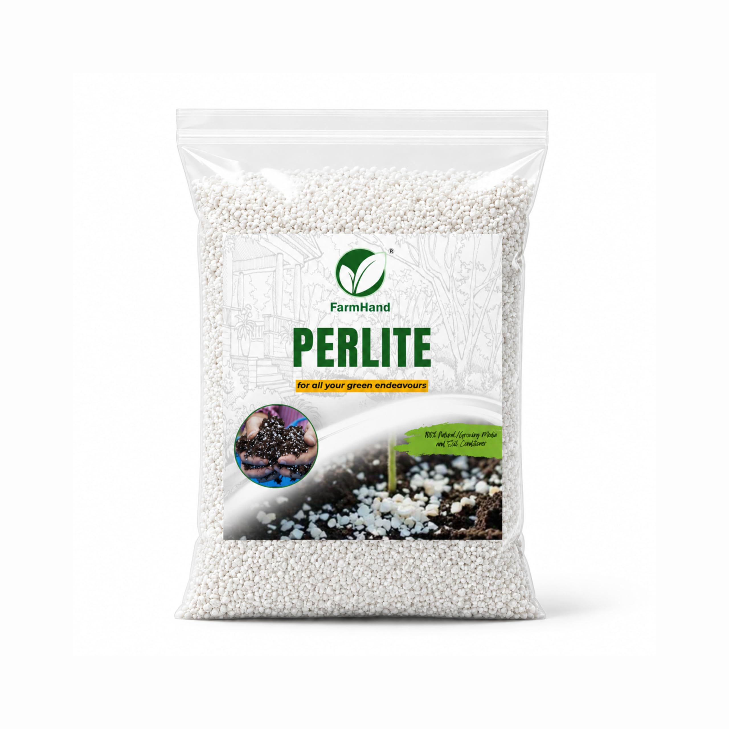 FARMHAND Perlite for Gardening Potting Soil, Indoor & Outdoor, Hydroponics and Horticulture Potting Mix- 250 Grams-picture-18