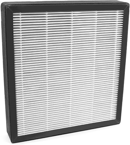 Filtro de repuesto para purificador de aire, HEPA 13, carbón activado, PET, iones de plata (paquete de 1)