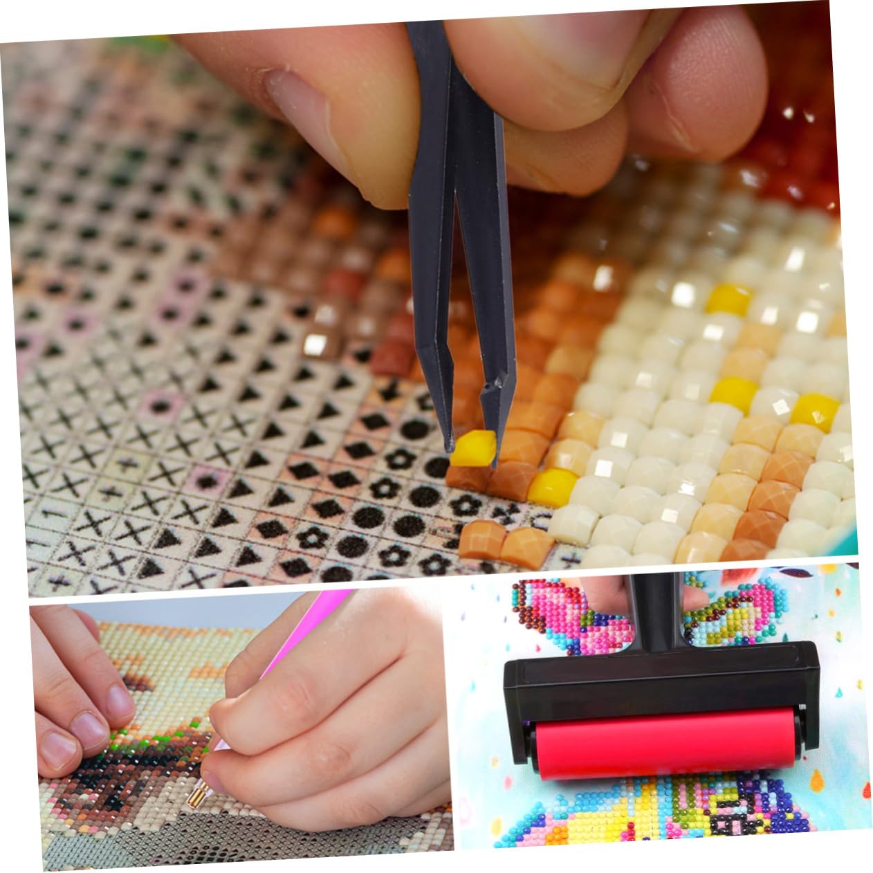 LALAFINA Diamond Art Kit Light Board A4 LED Light Pad for DIY and Cross Stitch Kit