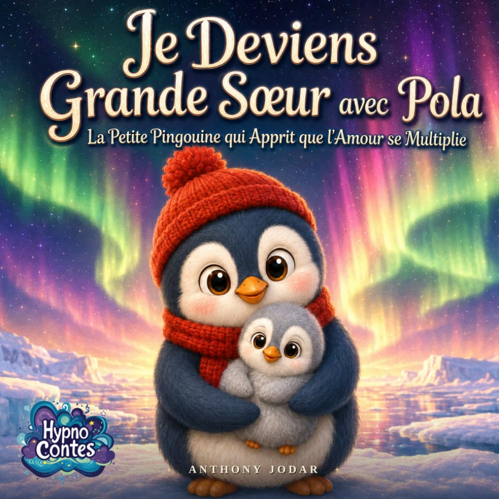 Je Deviens Grande Sœur avec Pola: La Petite Pingouine qui Apprit que l'Amour se Multiplie : Un conte hypnotique pour accompagner l'arrivée d'un bébé et aider l'aînée à trouver sa place (Hypno Contes)