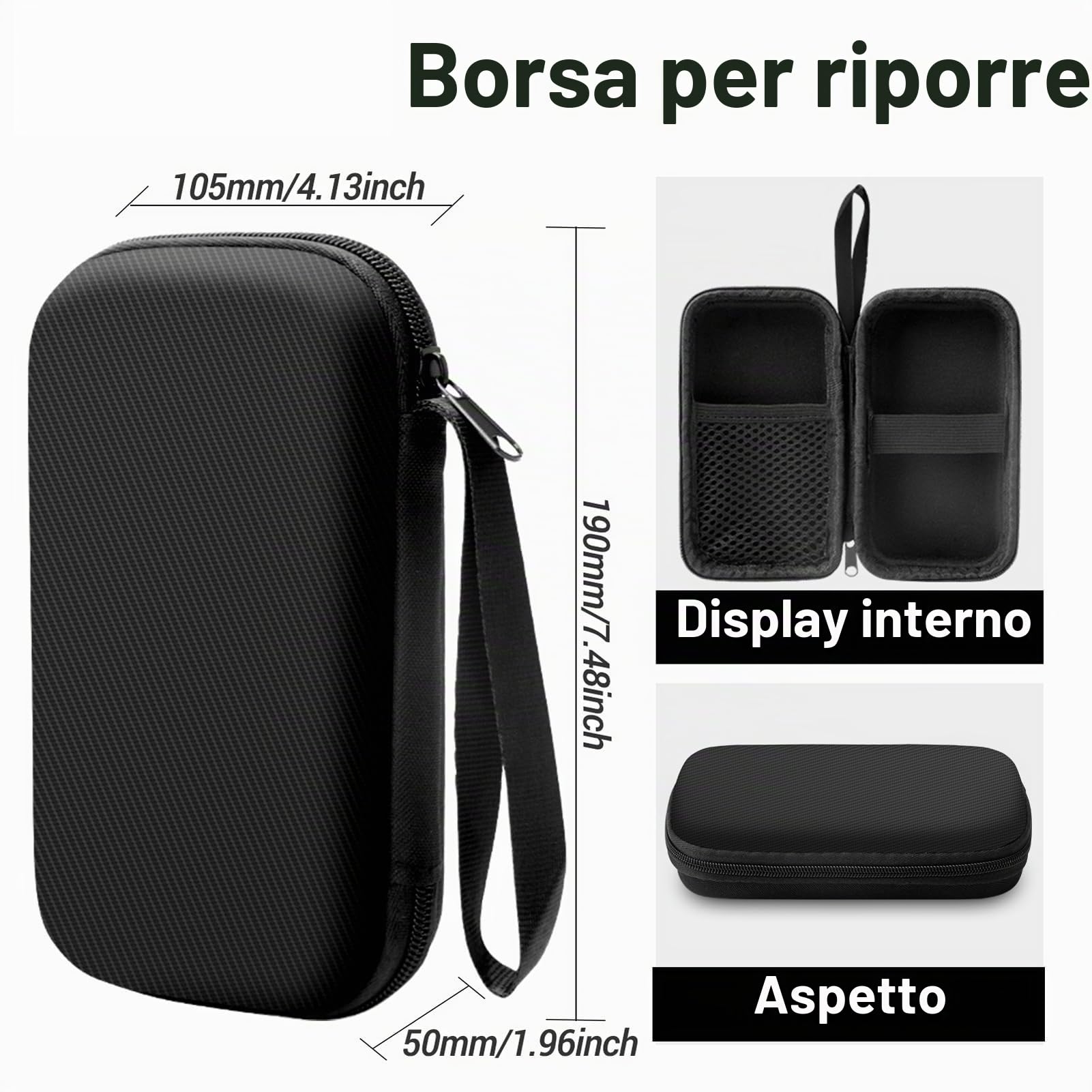 HUIOP 683 6000 Conta Multimetro digitale grande touch screen Misuratore universale ricaricabile intelligente -ustione VA Display inverso Tester NCV con torcia elettrica per tensione Corrente