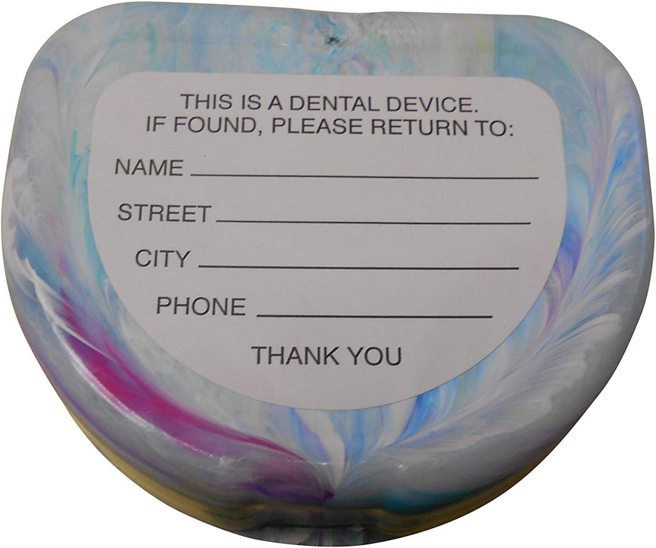 Proforce "Designer Series" Mouthguard Cases - Rainbow