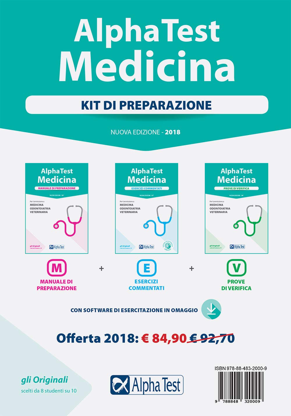 Alpha Test. Medicina. Kit di preparazione: Manuale di preparazione-Ese ...