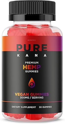 PureHemp - Gomitas de cáñamo puro - Nueva fórmula avanzada de aceite de cáñamo PureHemp premium extracto de cáñamo para cabello clasificación 5