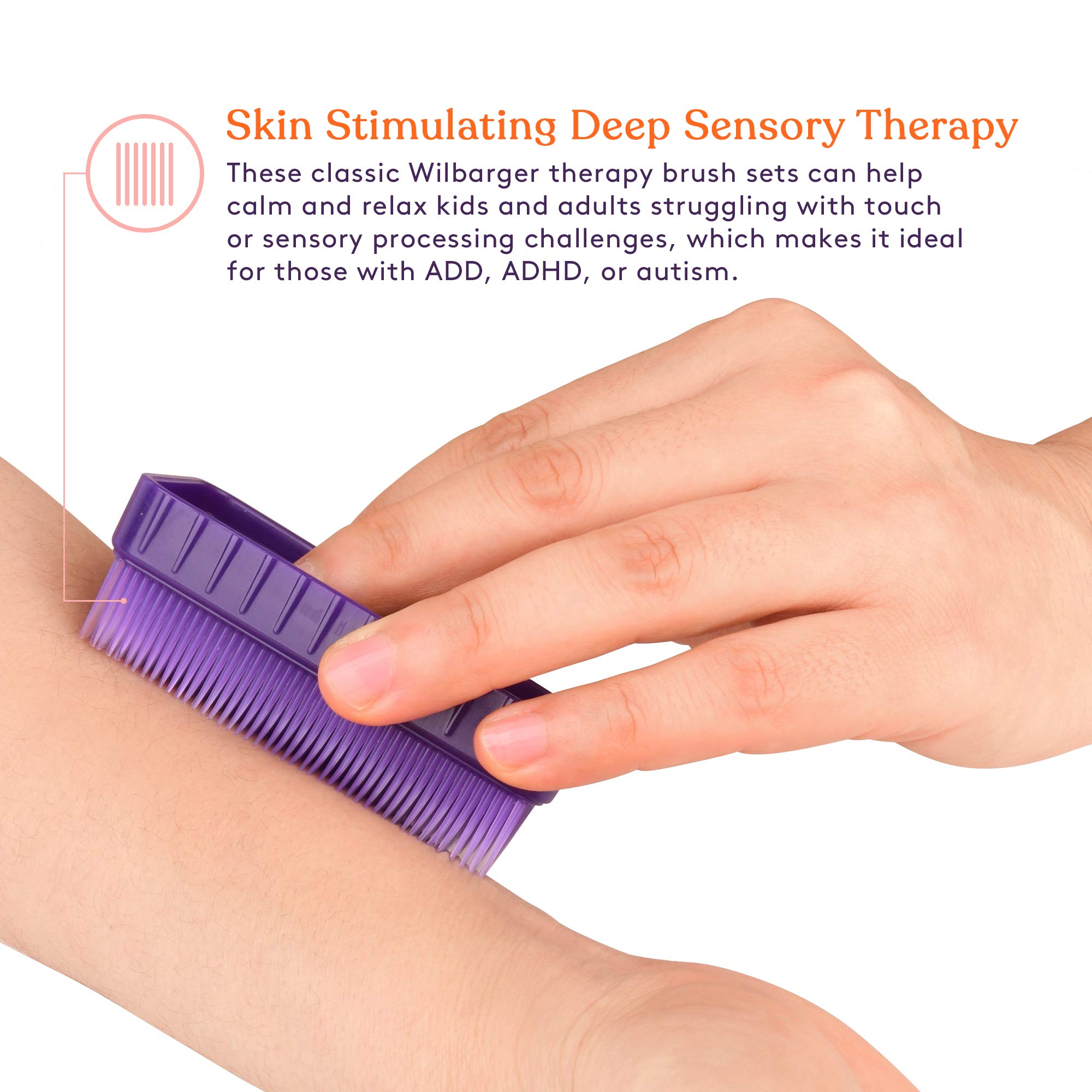 Special Supplies Therapressure Therapy Brush for Occupational and