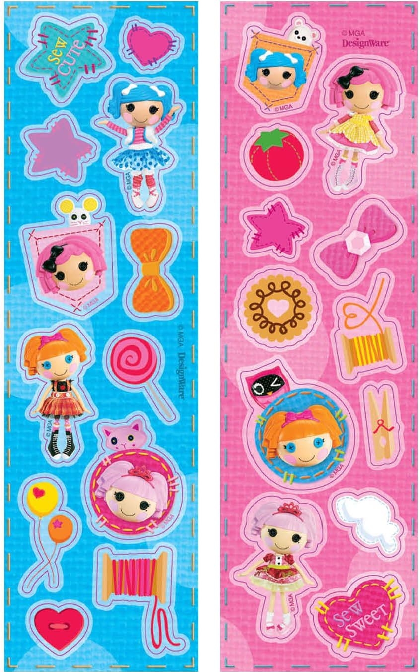 STICKER STRIPS LALALOOPSY Stickers (8 per package) Home