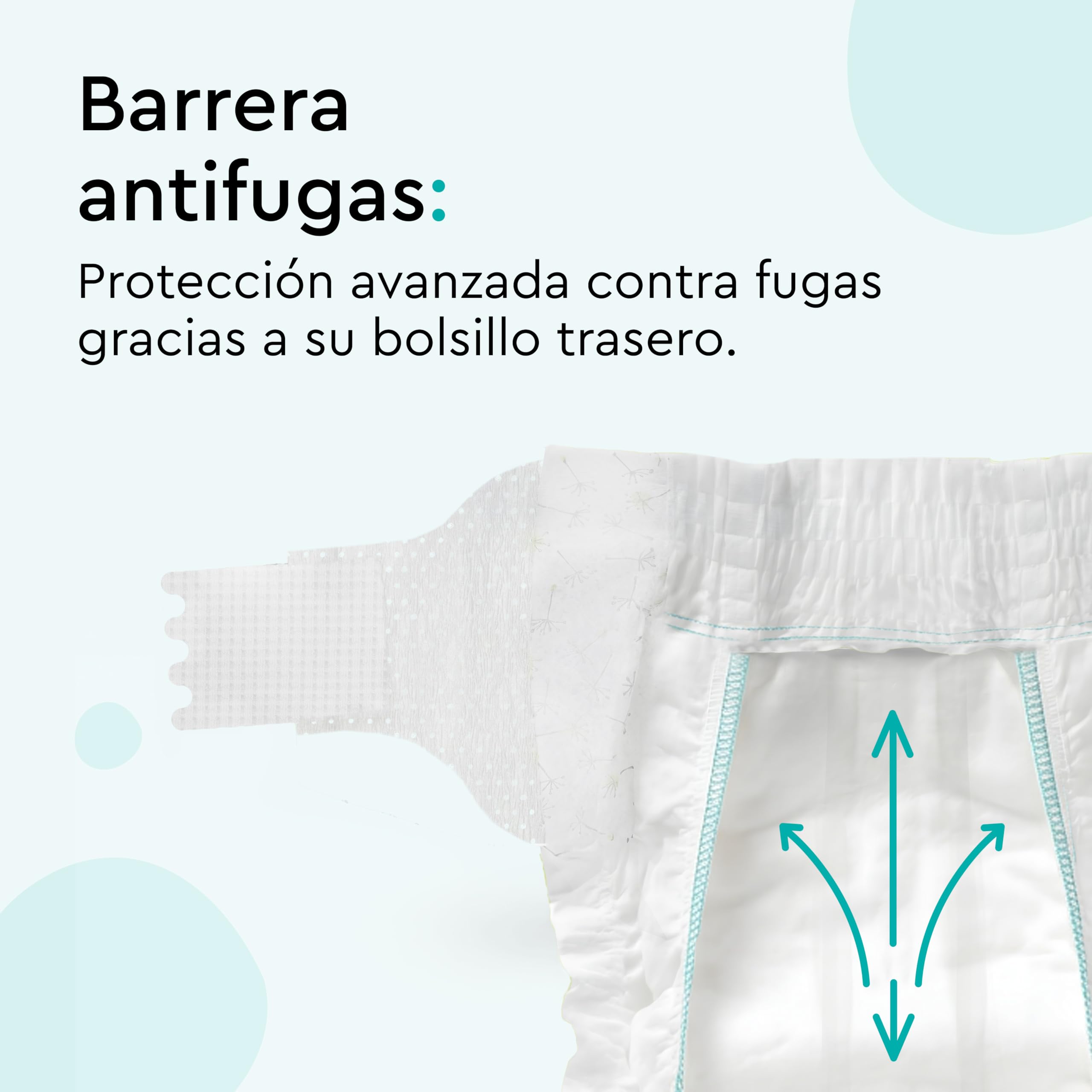 Pañales LILLYDOO delicados con la piel - talla 1 (2+ kg), caja de medio mes (72 unidades), protección contra fugas, suaves, sin perfumes ni lociones y dermatológicamente probados — view 8