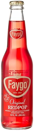 Miniatura 3 de Faygo ROOT BEER, botellas de vidrio de cuello largo de 12 onzas con pintura orgánica (paquete de 12)