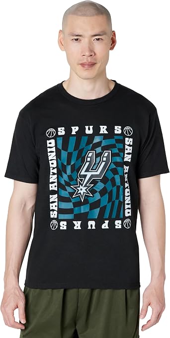 NBA San Antonio Spurs Retro Checkerboard T-Shirt