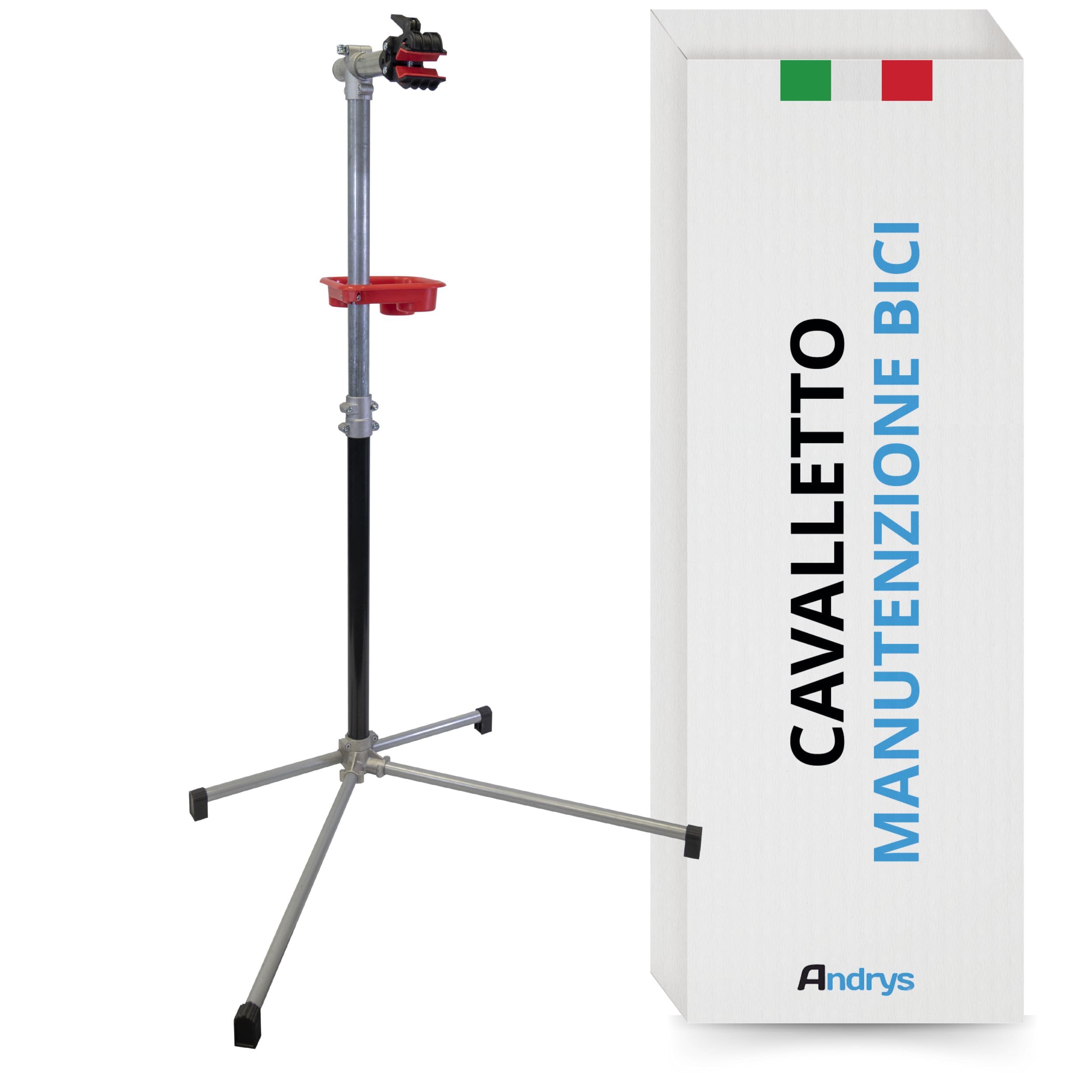SYCOOVEN Cavalletto per ruota di bicicletta, in lega di