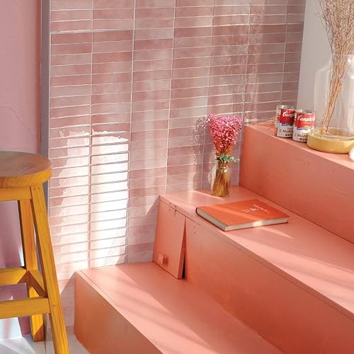 Miniatura 6 de SMART TILES Protector contra salpicaduras para despegar y pegar, 5 hojas de 11.43 x 9 pulgadas, adhesivo 3D para cocina, baño, azulejos de pared