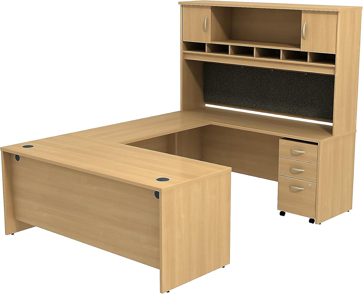 Bush Furniture U Shaped Desk with Hutch Office Products