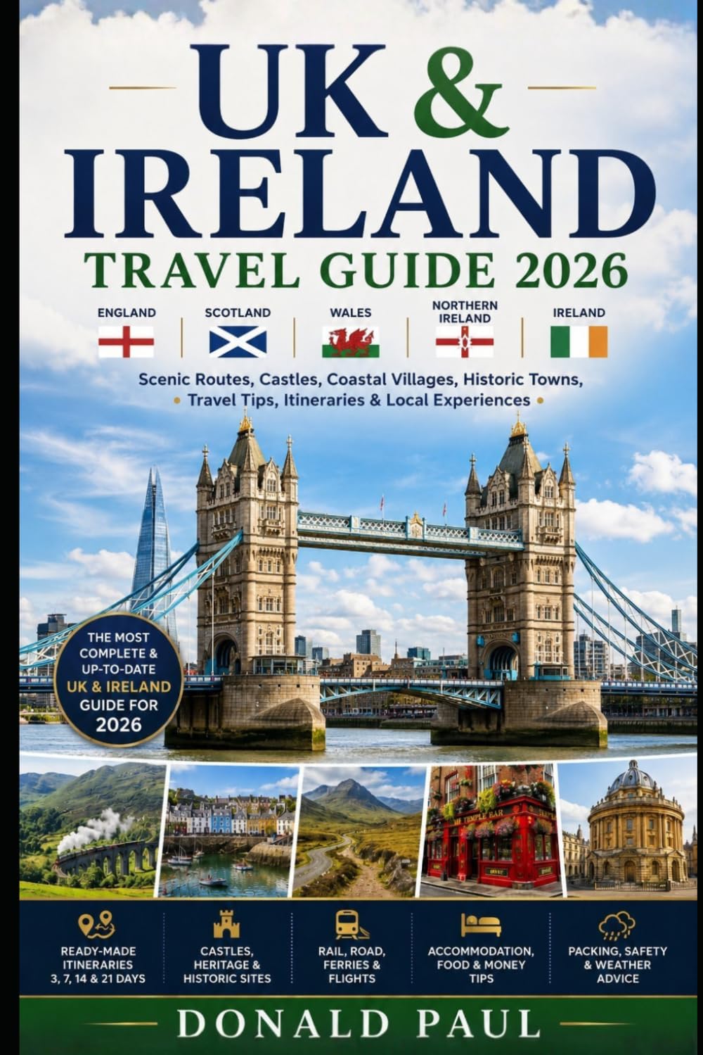 UK and Ireland Travel Guide 2026: Explore England, Scotland, Wales, Northern Ireland and Ireland With Scenic Routes, Castles, Coastal Villages and Smart Travel Tips