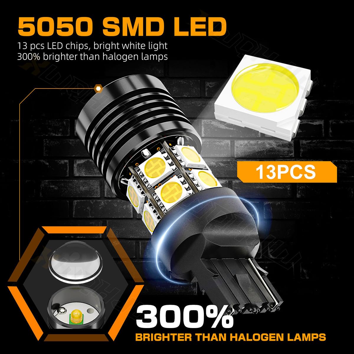 Amazon.com: XWQHJW 7443/7440 LED Back Up Reverse Light Bulbs