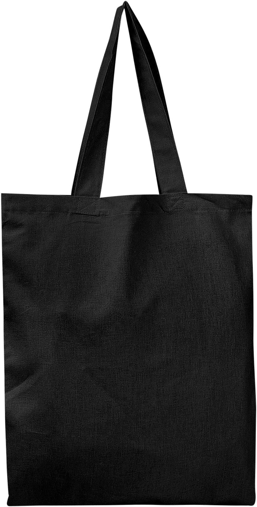Cotton Canvas Tote Bags in Bulk 24 Pack Durable Reusable Eco Friendly Craft Totes Bags