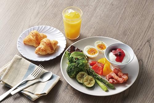 Miniatura 9 de Nagao SP-115R Unbreakable Tableware, Round Plate, Red, Deep Plate, 7.9 inches (20 cm), Made in Japan