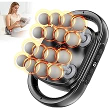 Beyn New 16-Head Massage Gun Set, 30 Speed Levels, Deep Tissue Massage for Back/Leg/Foot Muscle Relaxation, Portable Design with 16 Massage Heads