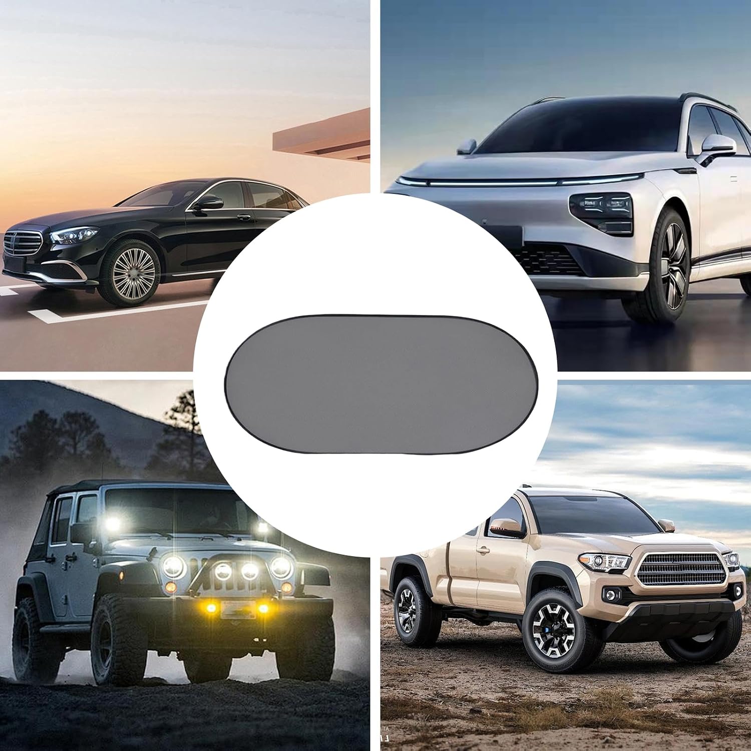 Car Back Window Shade, Rear Mesh Sunshade, Lightweight UV Blocking Cover for Vehicle Glass, Heat-Resistant Rear Window Shade for Privacy, Mesh Sunshade, Truck Car Interior Accessory