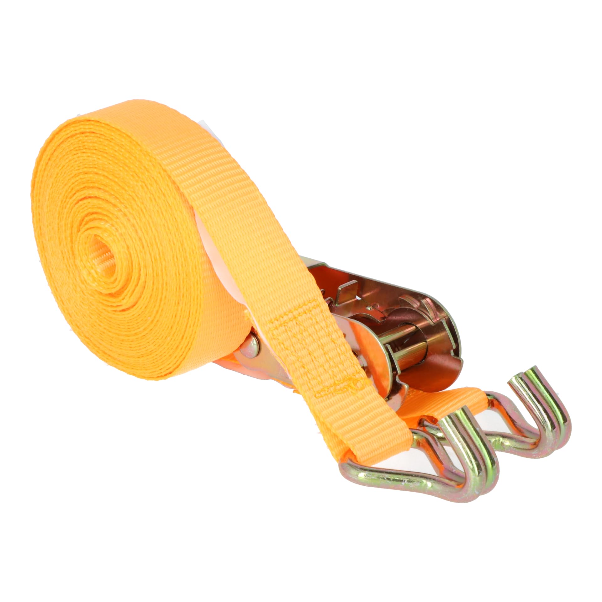 Carpoint 0928031 Lashing Straps with Ratchet and Hook 5 m Orange