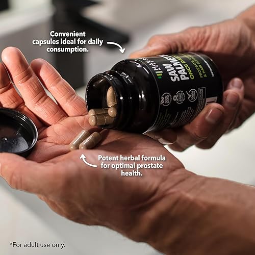 Miniatura 5 de Fuerza Extra Palma Enana Americana Suplemento y Salud de la próstatapróstata Apoyo Fórmula Para Reducir frecuentes Micción y DHT Bloqueador para