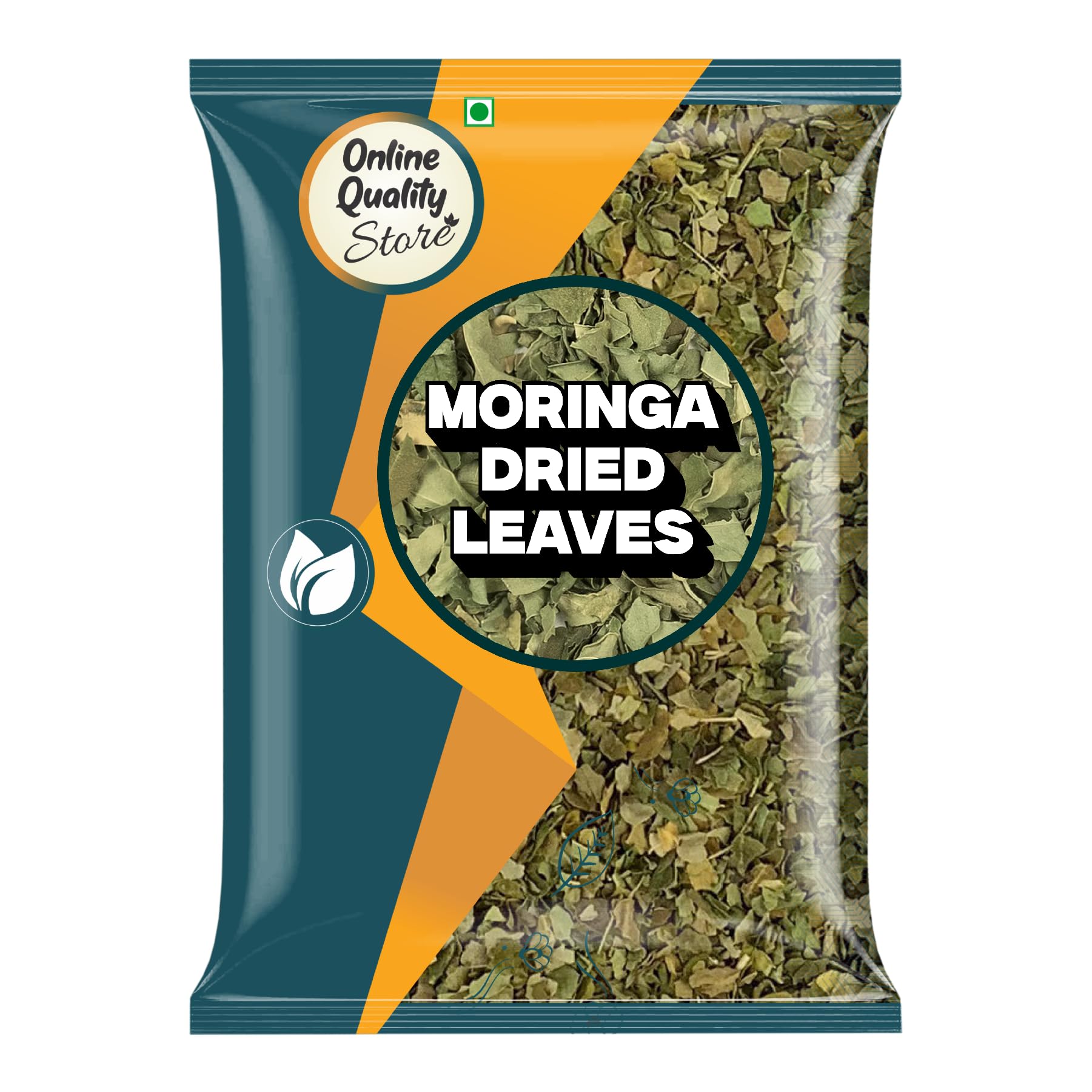 Online Quality Store Moringa Leaves - 100g |Moringa Dry Leaf, Dried Drumstick Tree Leaves, Natural Super-Food – For Making Herbal Tea, Smoothies, Soups - multiuse