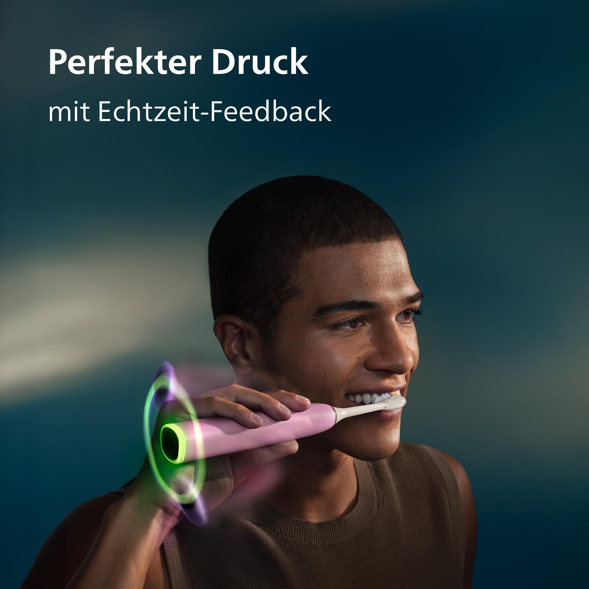 Philips Sonicare Next-Generation DiamondClean 8000 elektrische Zahnbürste - mit intelligenter Andruckkontrolle und 15 Einstellungen, Zartrosa, HX8311/15