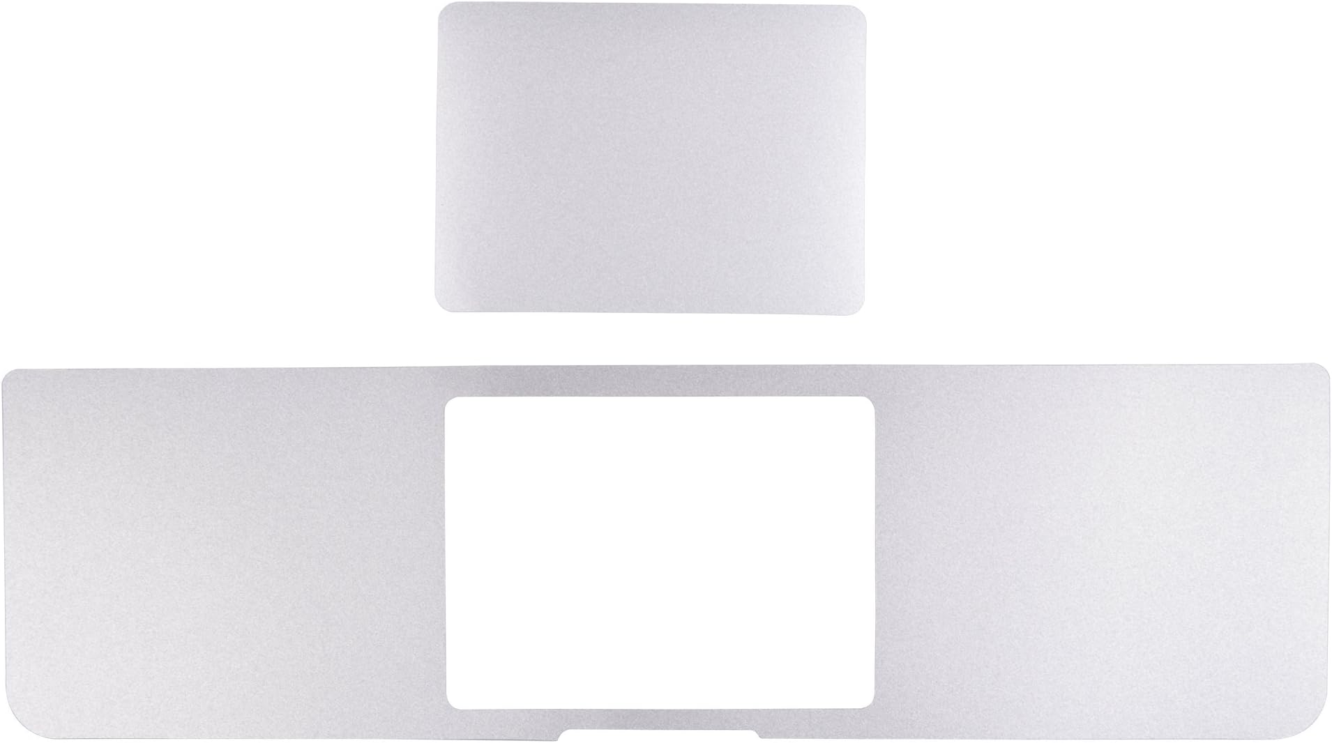 Bluecell Silver Color Palm Rest with Trackpad Skin Protector Sticker Cover for Macbook Pro 13.3" Model No:A1278