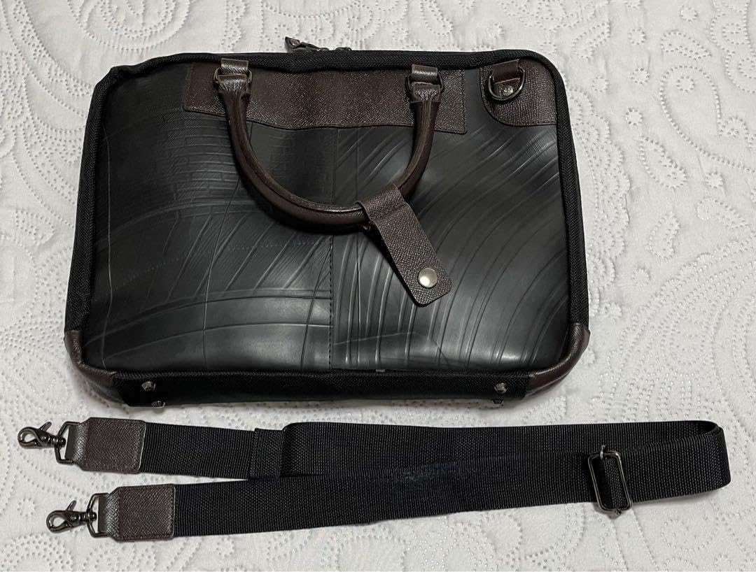 新品 SEAL ビジネスバッグ 黒 ブラック 防水 止水 森野帆布 SEAL