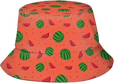 Fruits Watermelon Unisex Bucket Hat 