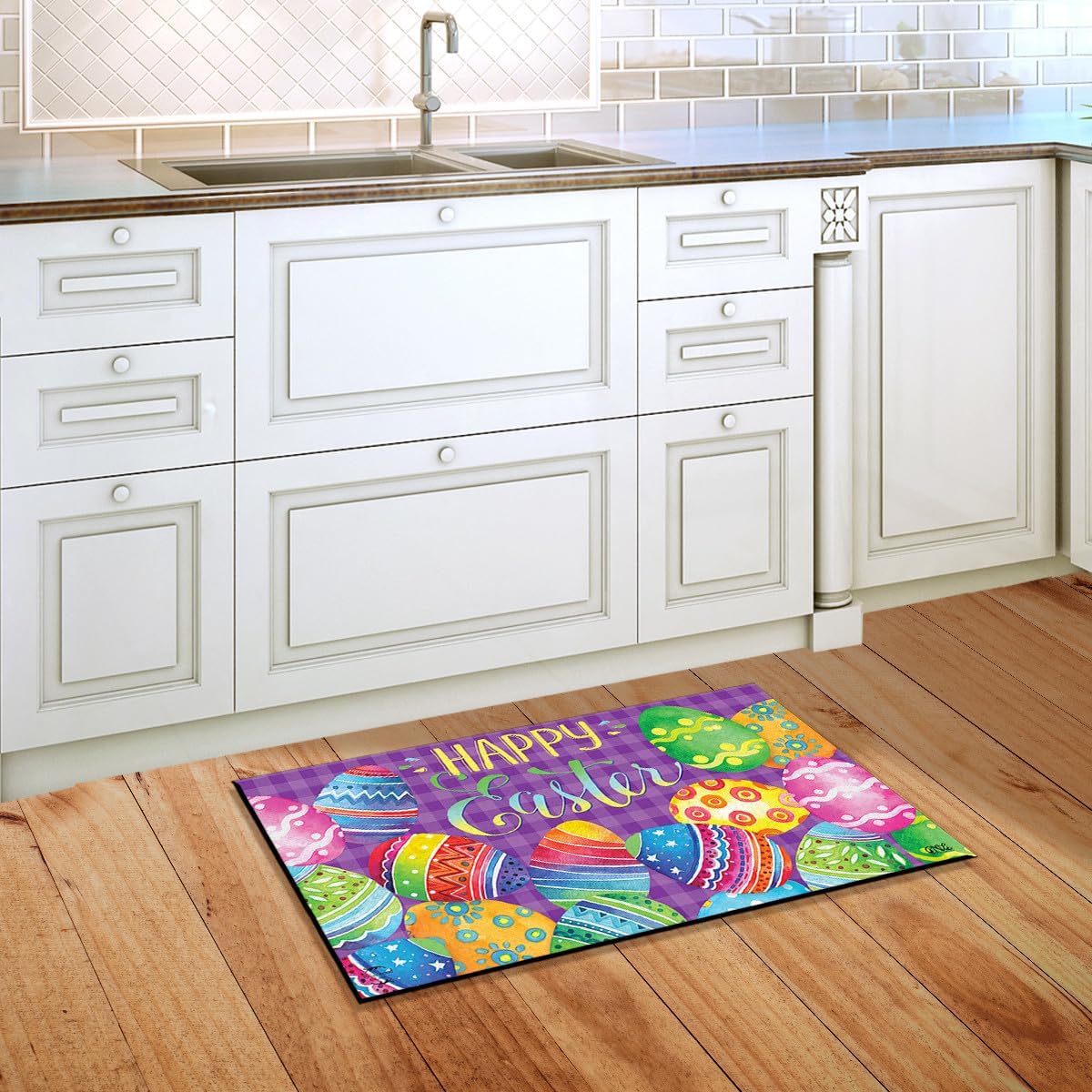 Briarwood Lane Painted Easter Eggs Holiday Doormat