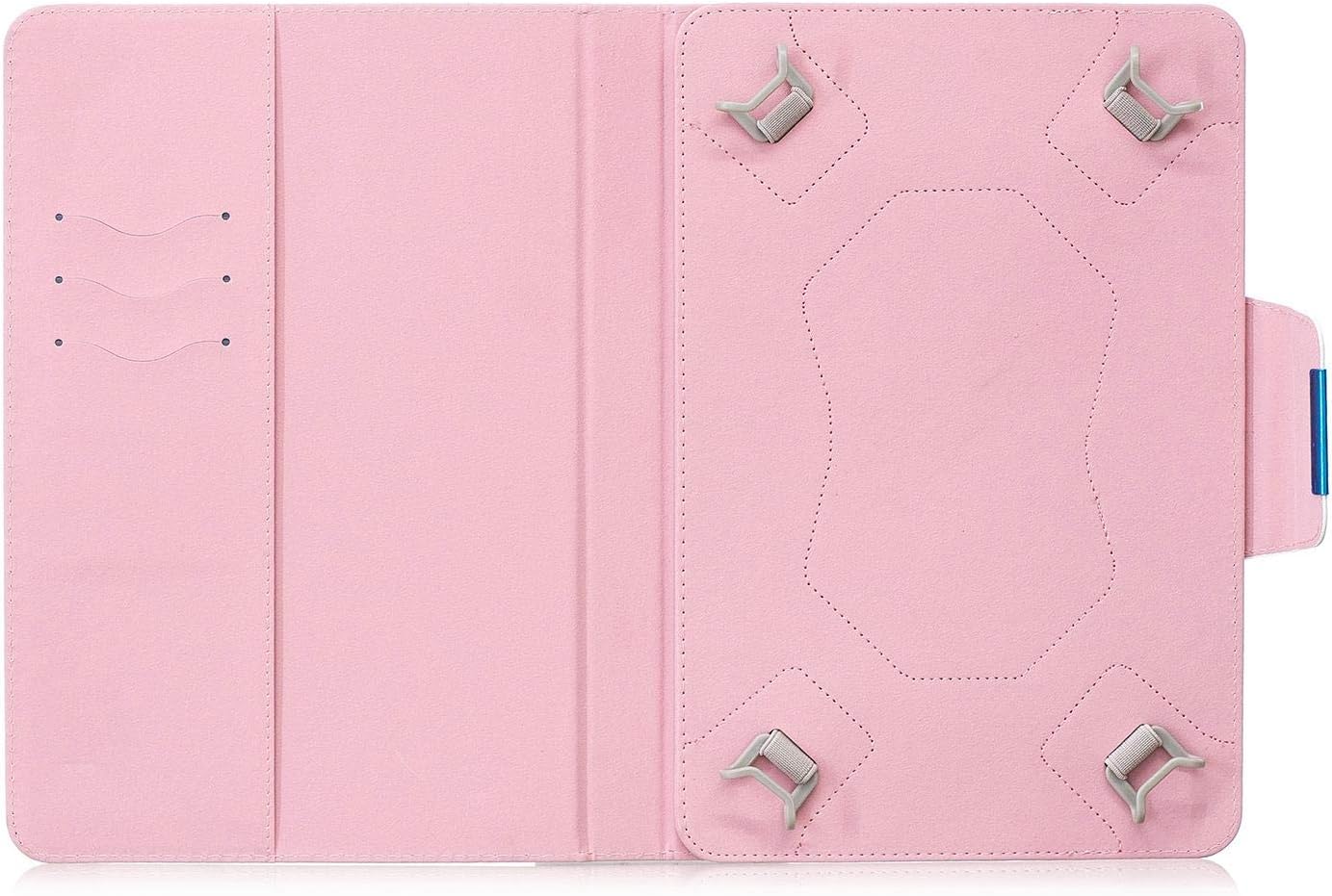 7.0 inch Case Universal, Folio PU Leather Stand with Card Slots Case for All 6.5-7.5 inch Samsung Galaxy/Amazon Fire 7/HDX7/Nexus/Dragon Touch/ASUS/KOBO/Huawei/RCA, Cloud Unicorn