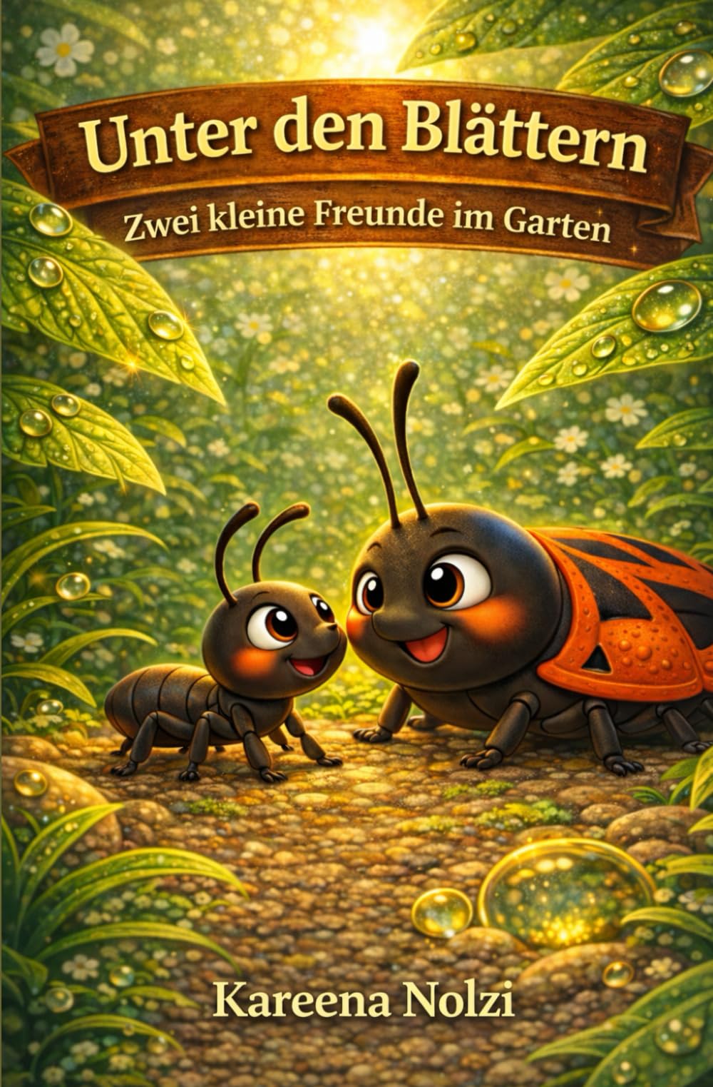 Unter den Blättern: Zwei kleine Freunde im Garten (Gartenfreunde Geschichten)