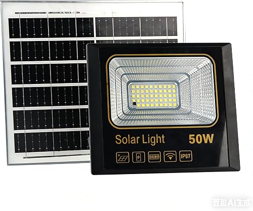 SK-7050 50W Solar LED Flood Light, IP67