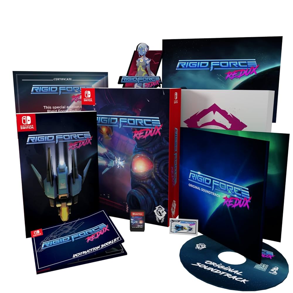 Rigid Force Redux 新品未開封 日本非発売 限定版 Amazon.com: Rigid Force Redux: Limited Edition - Nintendo