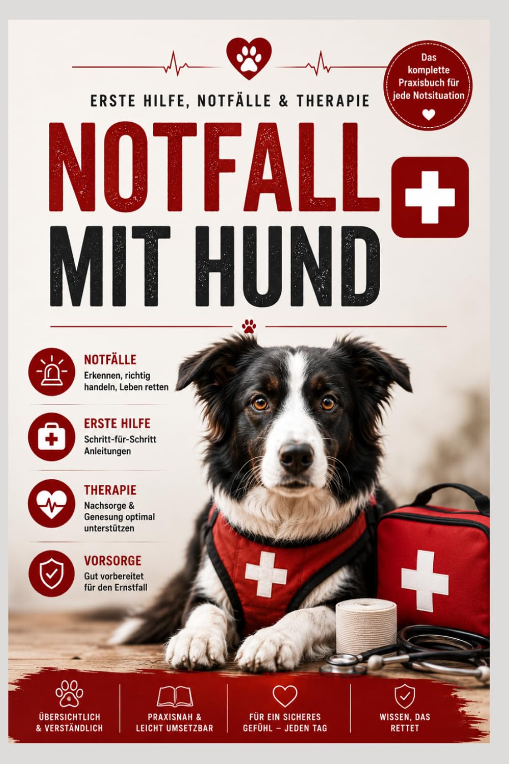 Erste Hilfe für Hunde: Notfälle erkennen, richtig Handeln, Leben retten
