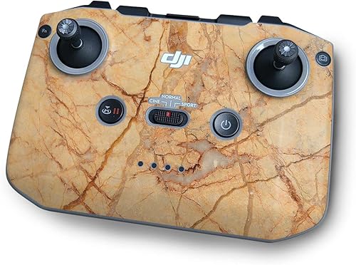 Miniatura 1 de MightySkins Skin Compatible with DJI RC-N1 Controller - Amber Marble | Protective, Durable, and Unique Vinyl Decal wrap Cover | Easy to Apply | Made