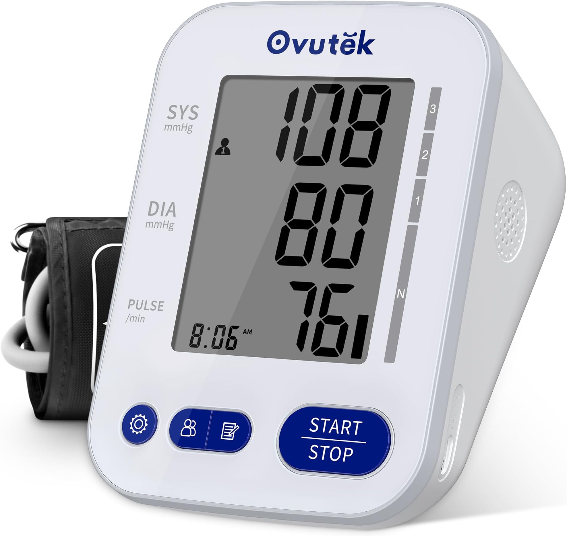 Blood Pressure Monitors for Home Use FSA HSA Eligible, Large BP Cuff with 240 Memories for 2 Users, Upper Arm Blood Pressure Machine, Accurate BP Monitor with Batteries Type-C Cable