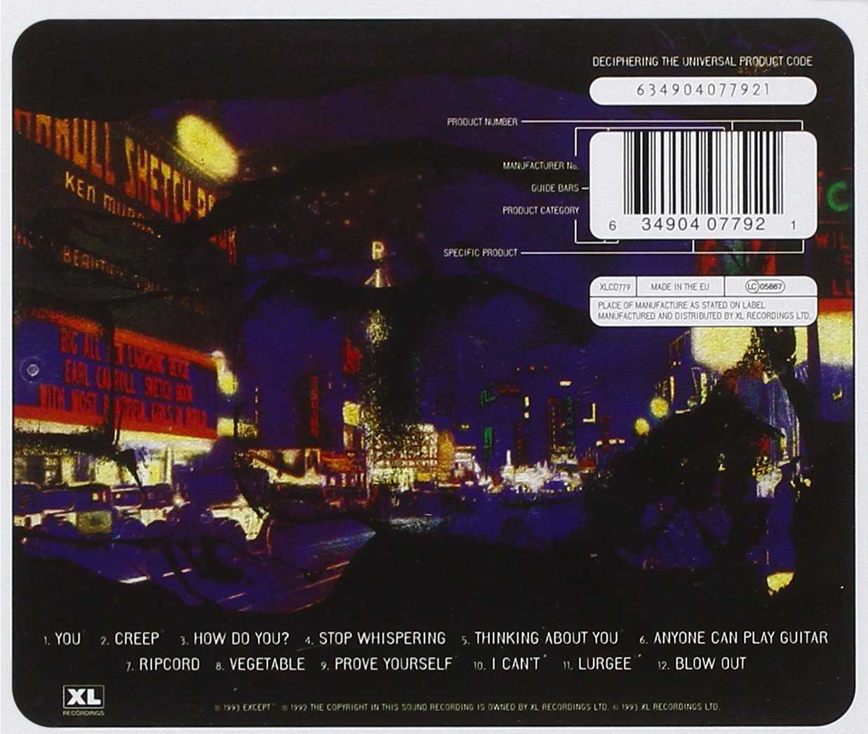 Image secondaire de Pablo Honey - Album de Radiohead en CD